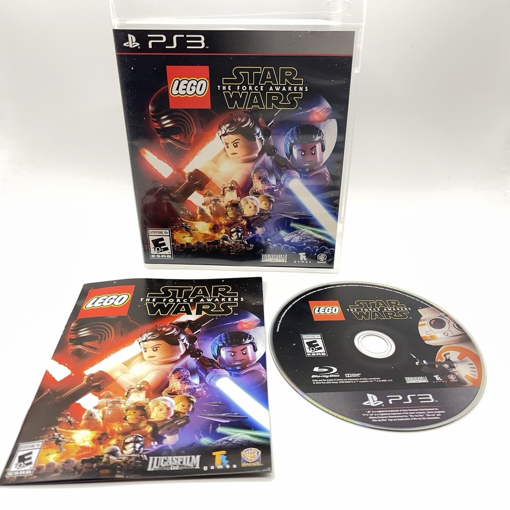 LEGO Star Wars: The Force Awakens PS3 PlayStation 3, Tested with Manual CIB